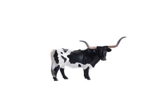 Little Buster's Longhorn Steer Black/White