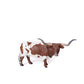 Little Buster's Texas Longhorn Steer Red/White