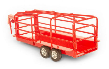 Little Buster's Gooseneck Ranch Trailer- Red