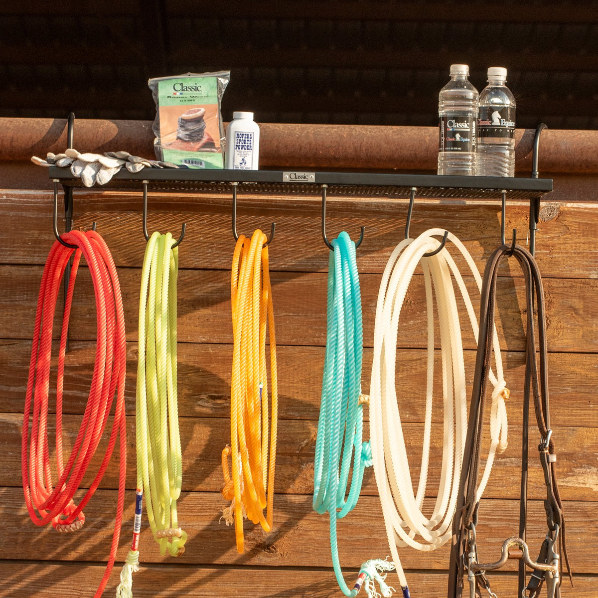 Classic Arena Shelf w/ Rope Hooks