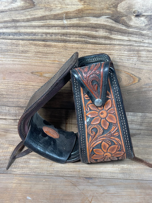 Stirrup Tooling #3 Black Dyed