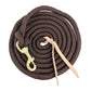 5/8″ Partrade Cowboy Lead w/ Bolt Snap Brown