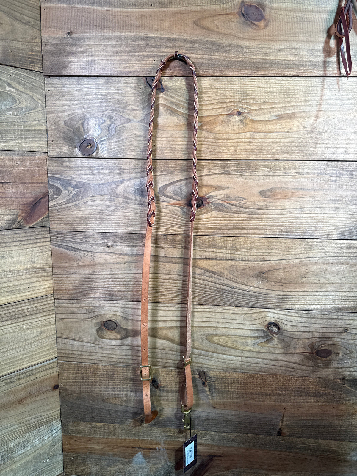 Cheaney Natural Laced Barrel Reins