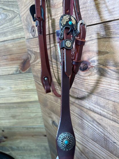 Cheaney Pony Oiled Browband Headstall
