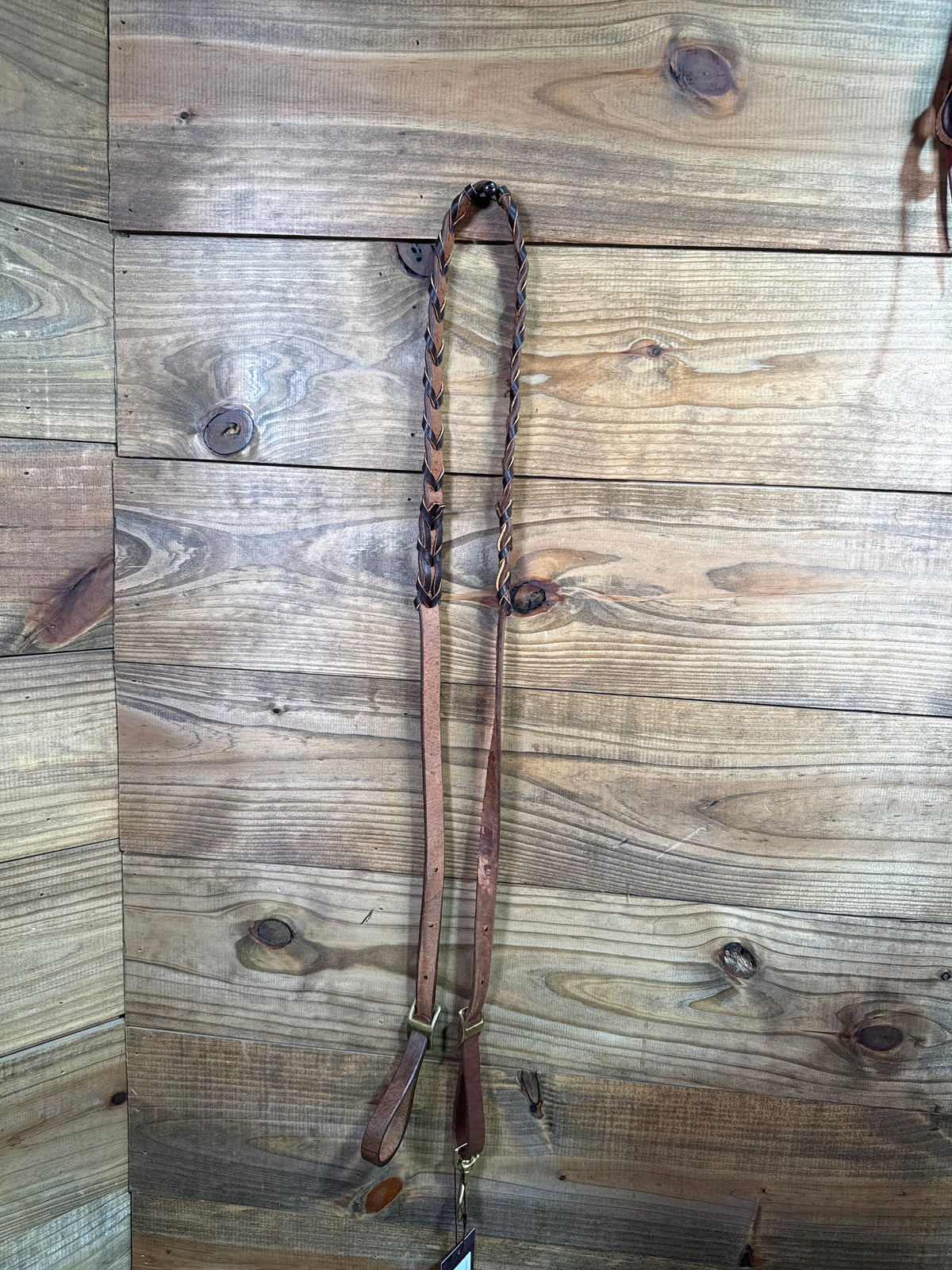 Cheaney Oiled Laced Leather Barrel Reins