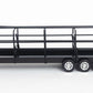 Little Buster's Gooseneck Long Trailer w/ Split Gate- Black