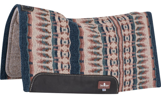Classic Equine ESP Contour Blanket Top Pad Navy Peacock