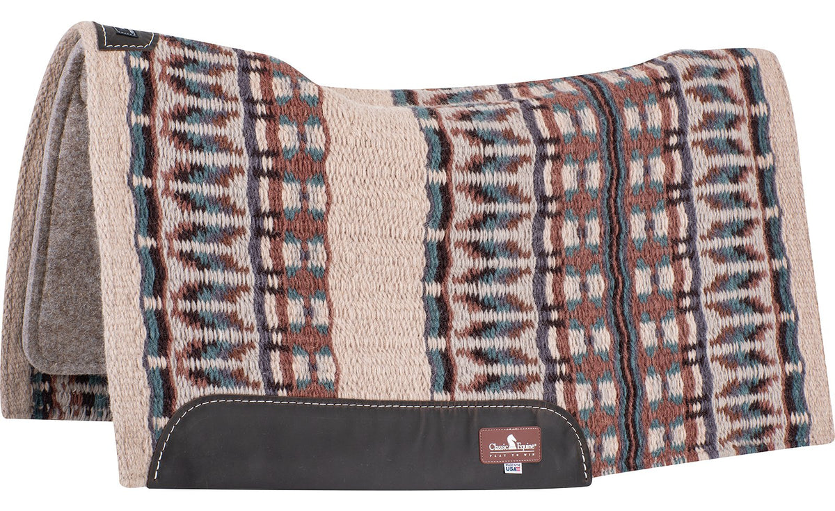 Classic Equine ESP Contour Blanket Top Pad Latte Slate