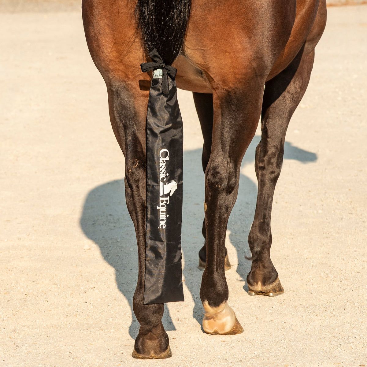 Classic Equine Slick Tail Bag Black