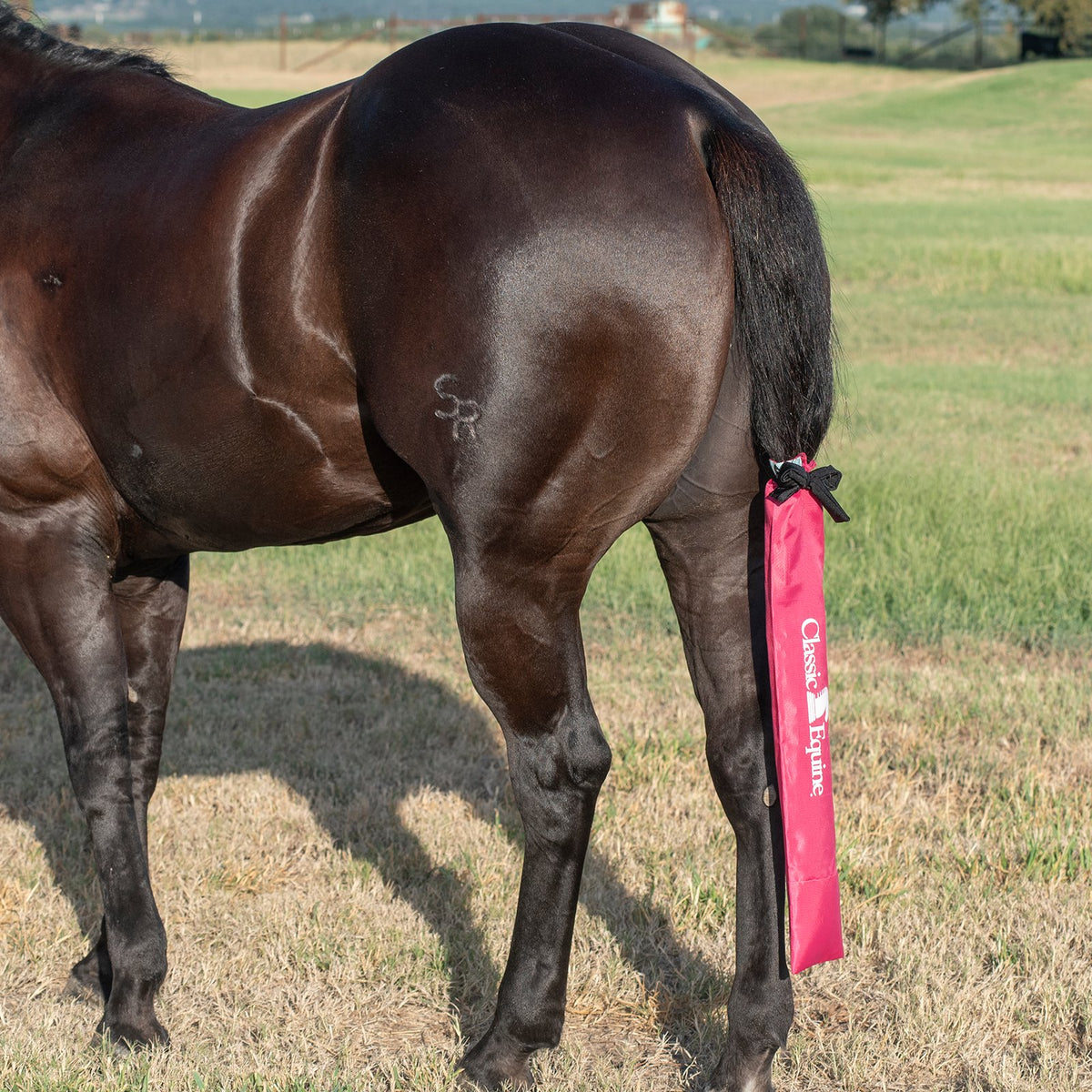 Classic Equine Slick Tail Bag Hot Pink