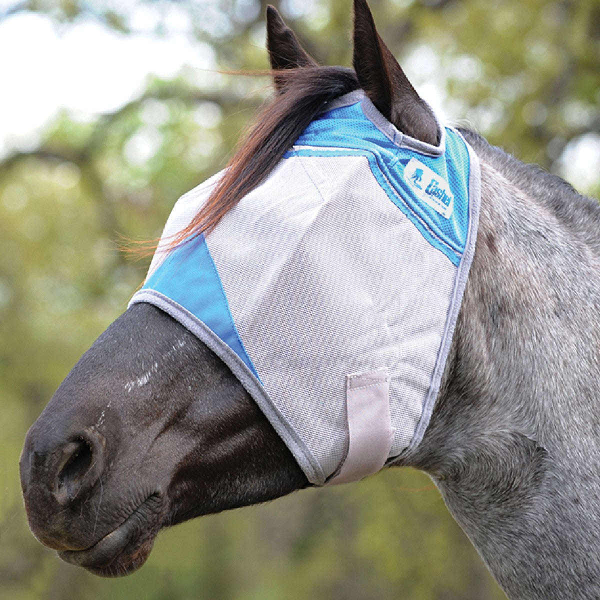 Cashel Crusader Fly Mask No Ears Blue