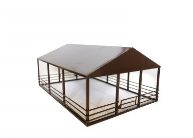 Little Buster's Covered Arena- Brown