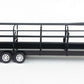 Little Buster's Gooseneck Long Trailer w/ Split Gate- Black
