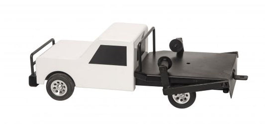 Little Buster's Flatbed Hay Truck- Black/White