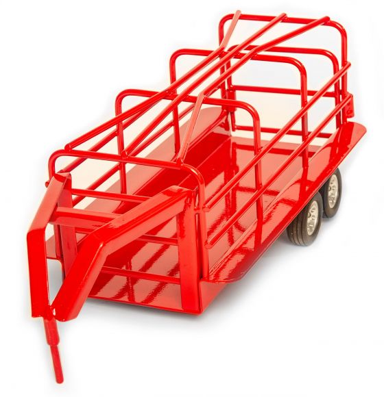 Little Buster's Gooseneck Ranch Trailer- Red
