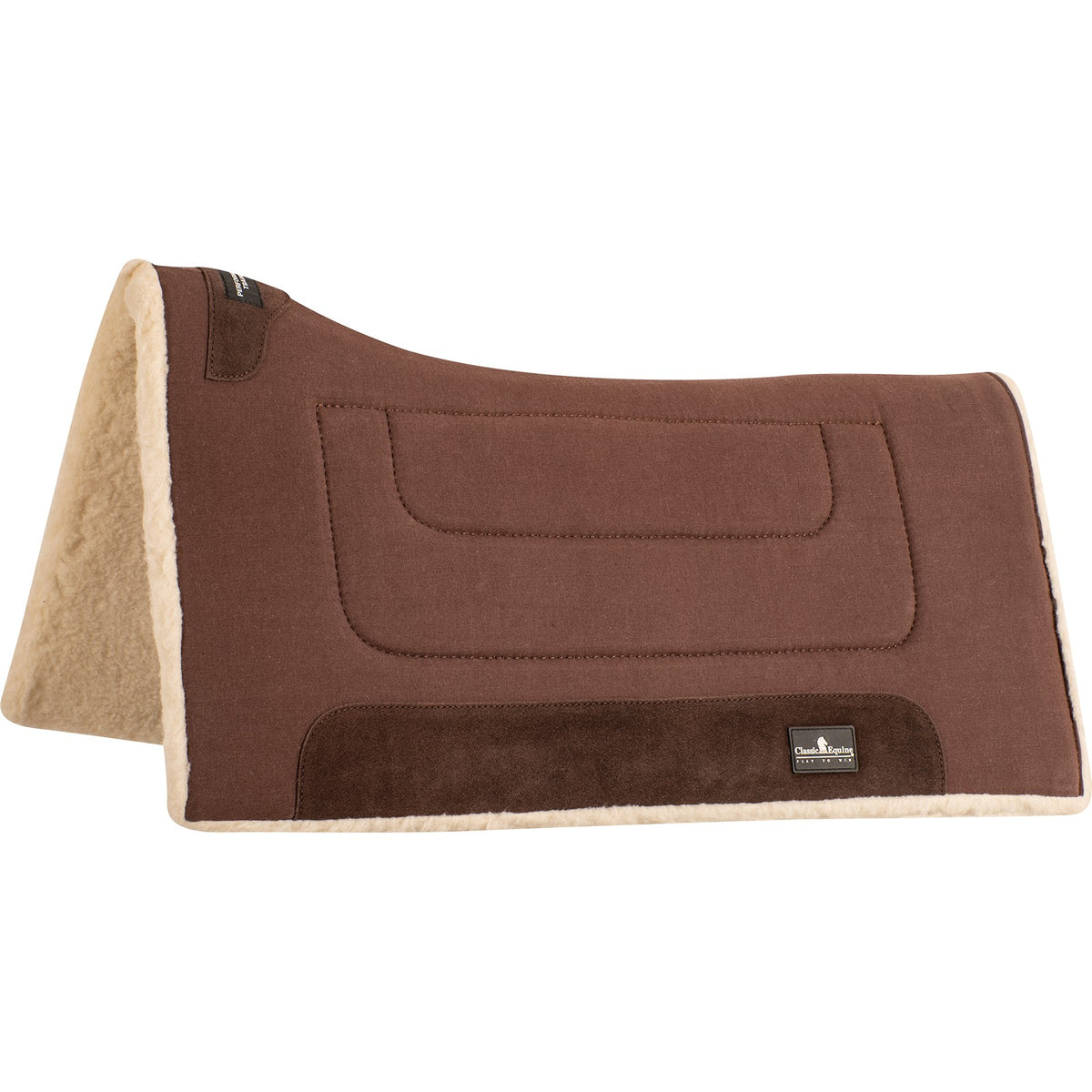 Classic Equine Performance Trainer Pad Brown