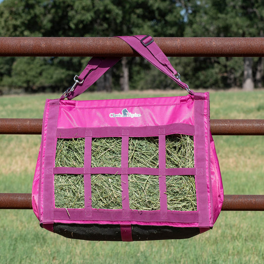 Classic Equine Top Load Hay Bag Rasberry
