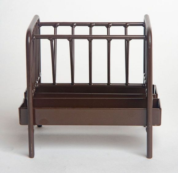 Little Buster's Priefert pasture Horse Feeder- Brown