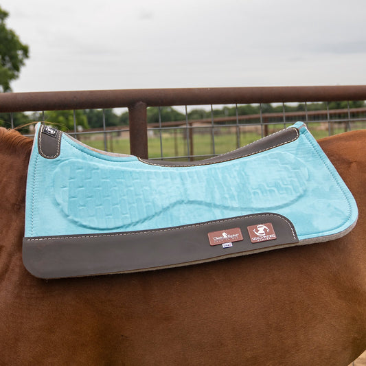 Classic Equine Micro Suede Pad Turquoise